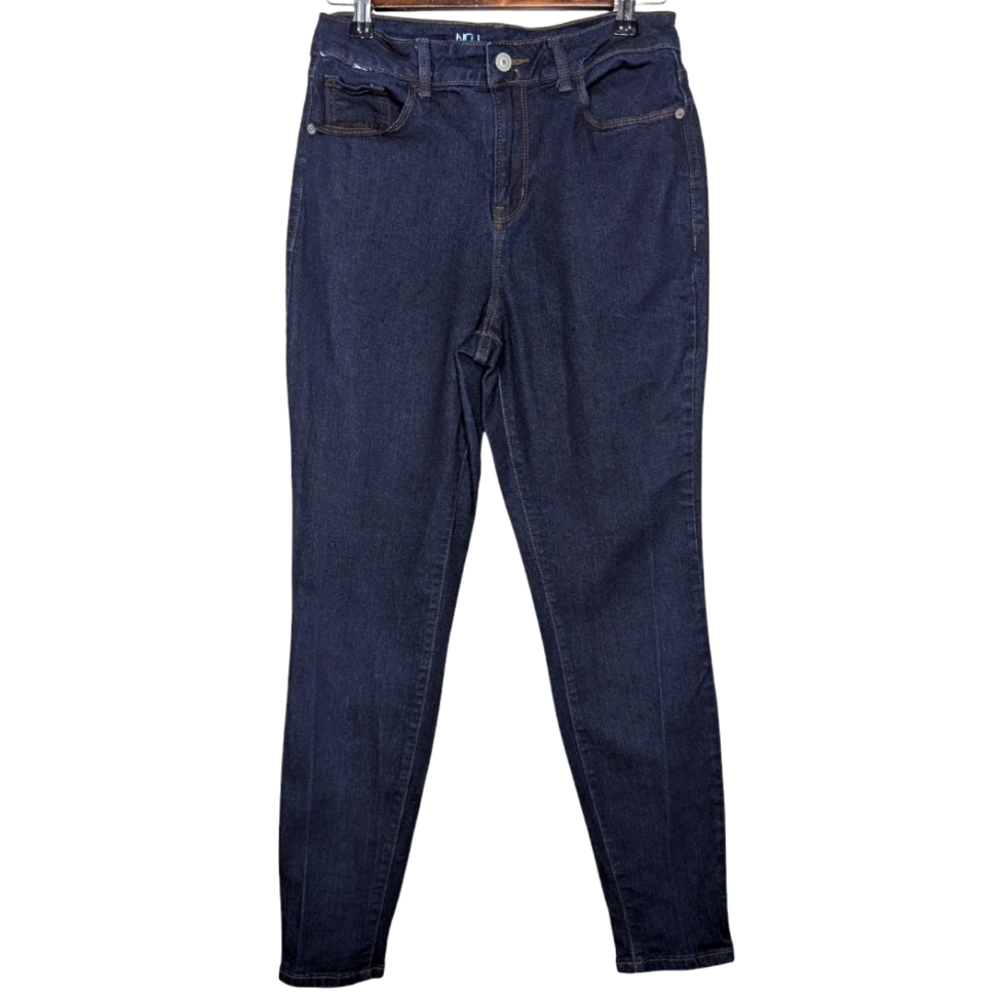 NOBO No Boundaries Women Junior's Dark Wash Blue Casual Skinny Jeans Size 9